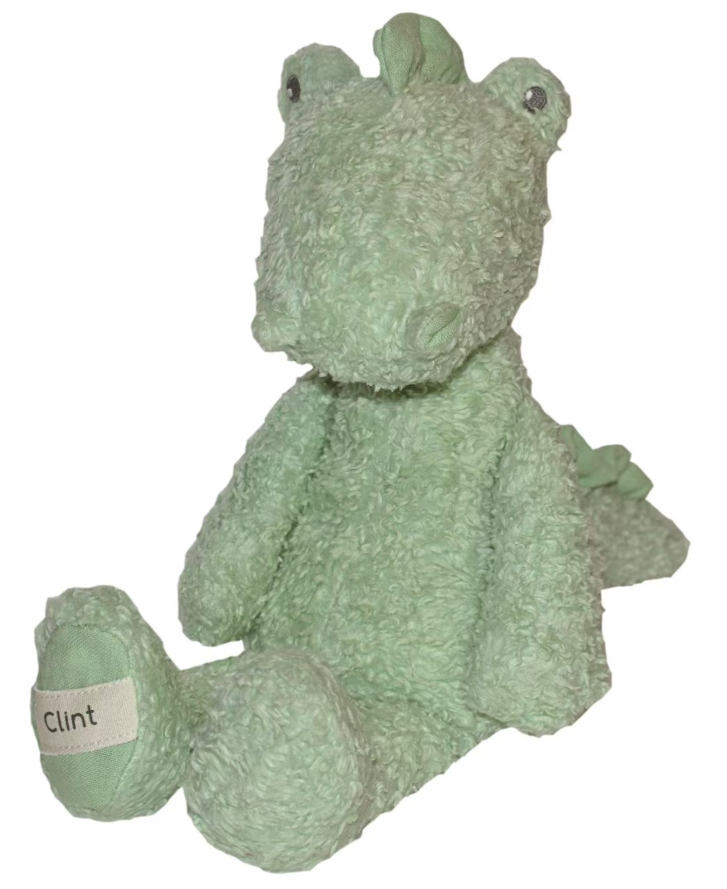 Organic cotton plush alligator